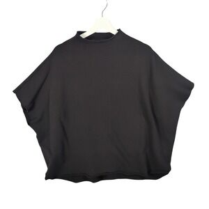 Frank Eileen Audrey Funnel Neck Capelet Normcore Lagen Poncho Shrug Womens O/S